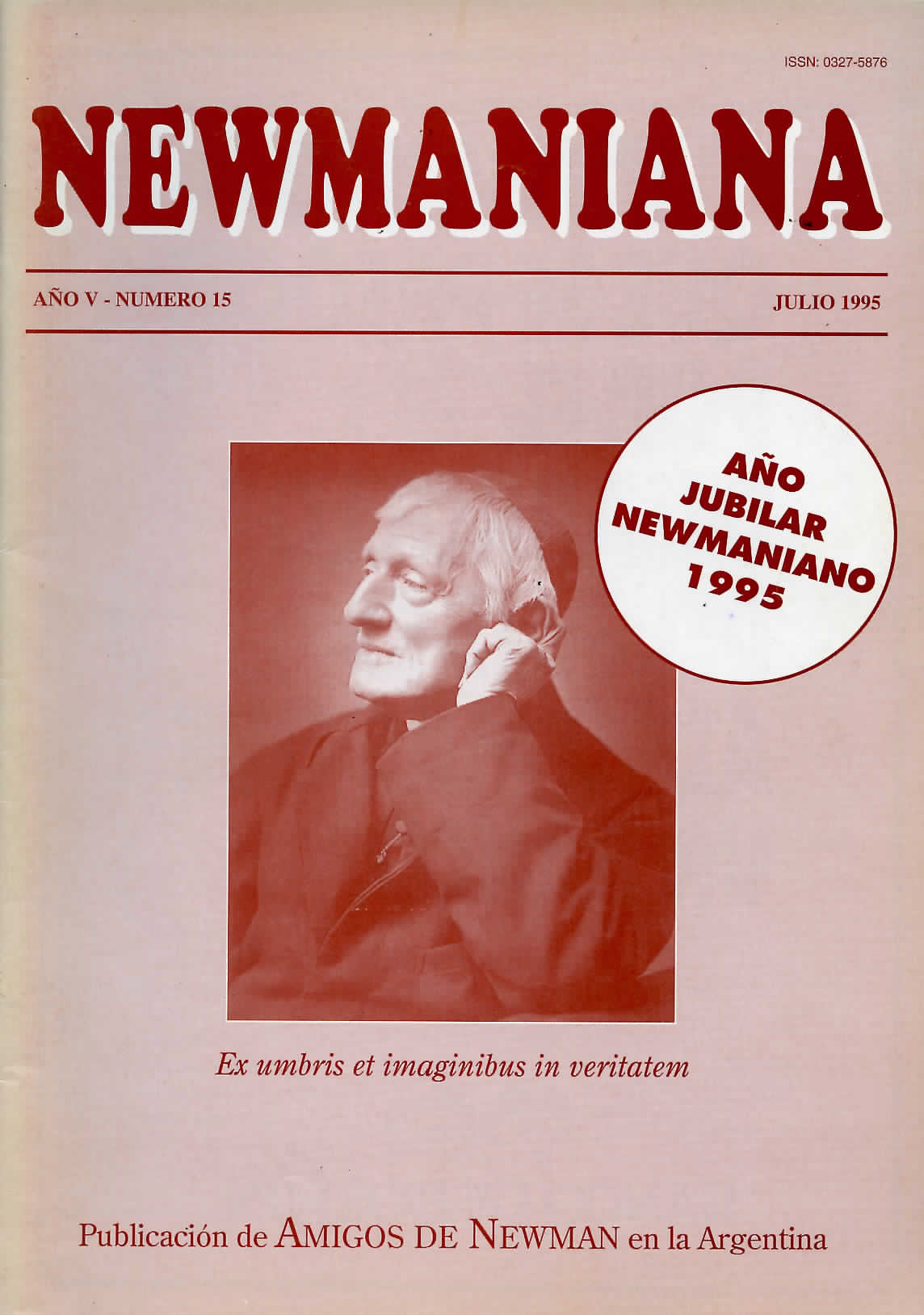 Revista Newmaniana Nº 15 -Julio 1995