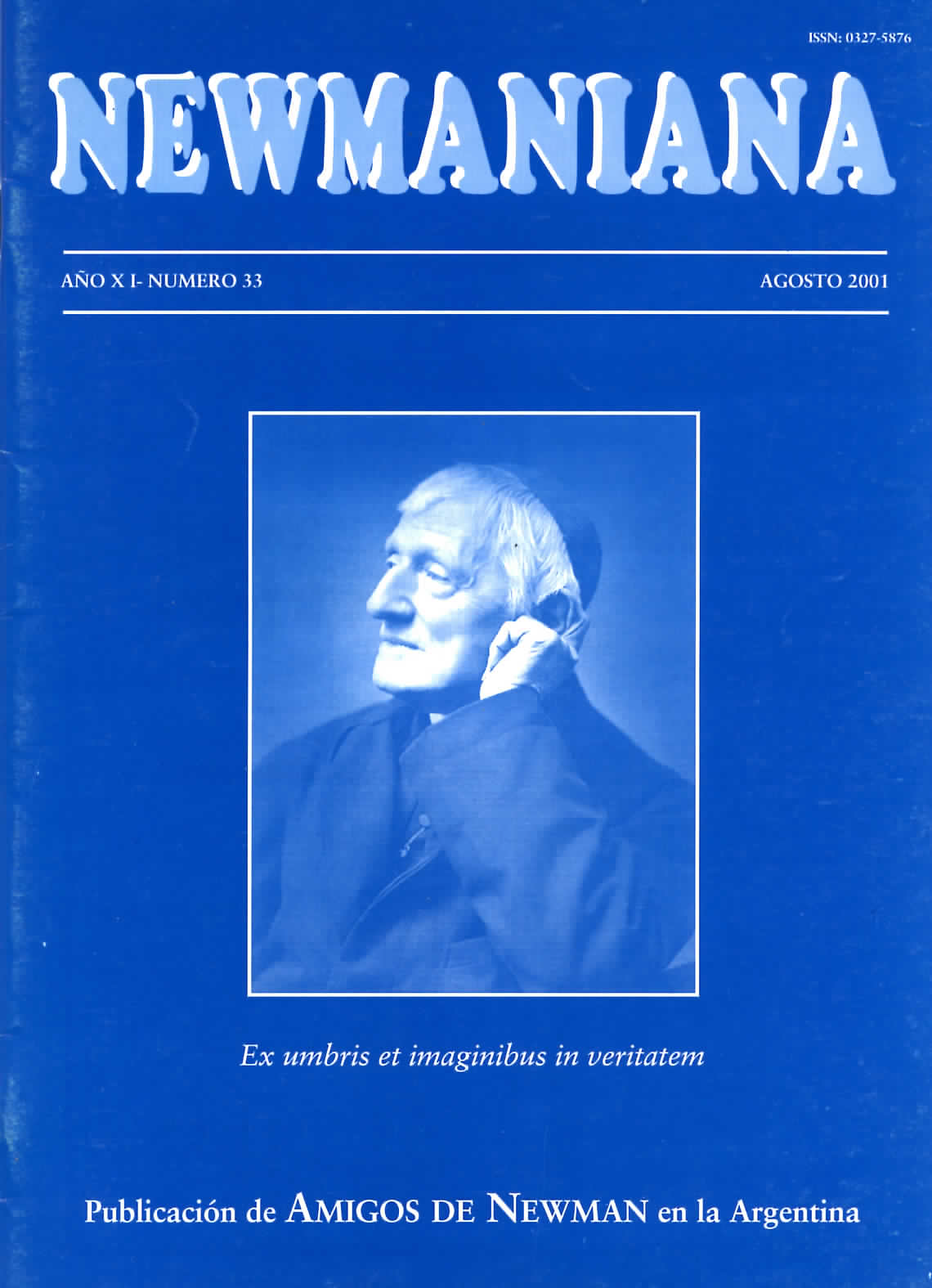 Revista Newmaniana N° 33 – Agosto 2001