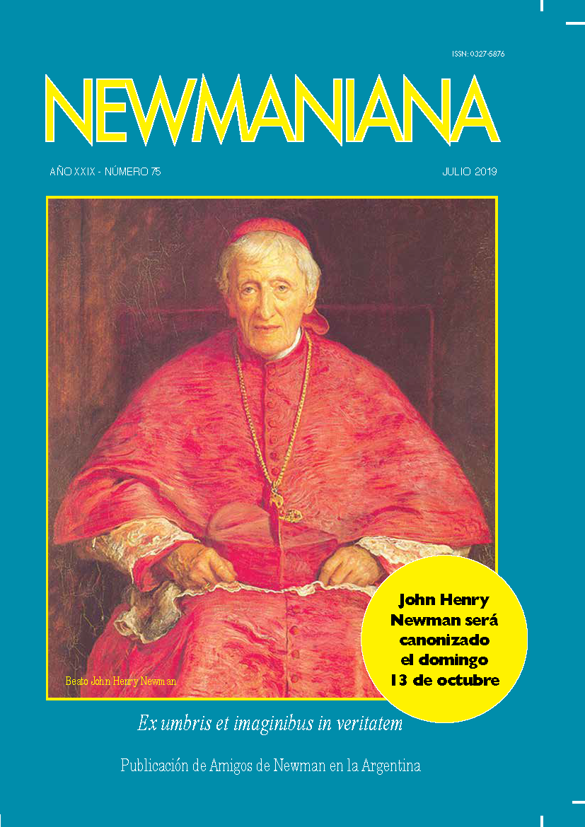 Revista Newmaniana N°75 – Julio 2019