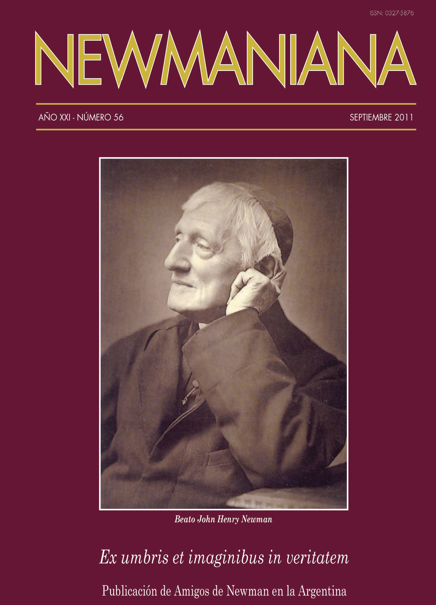 Revista Newmaniana 56 – Septiembre 2011