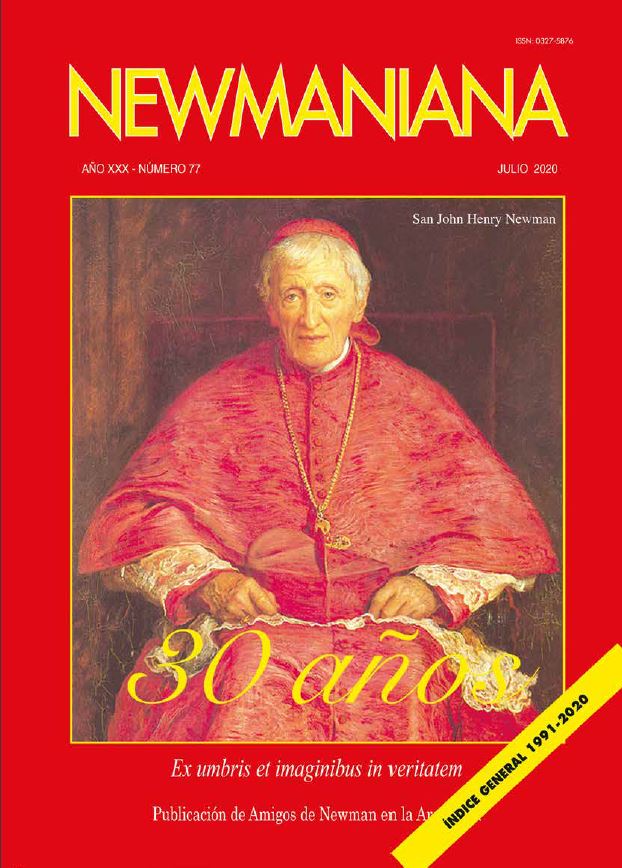Revista Newmaniana 77 – Julio 2020